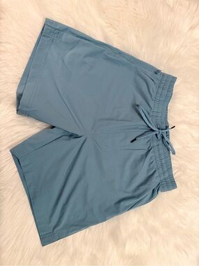 J. Crew Men’s Sky Blue Athletic Tech Drawstring Shorts